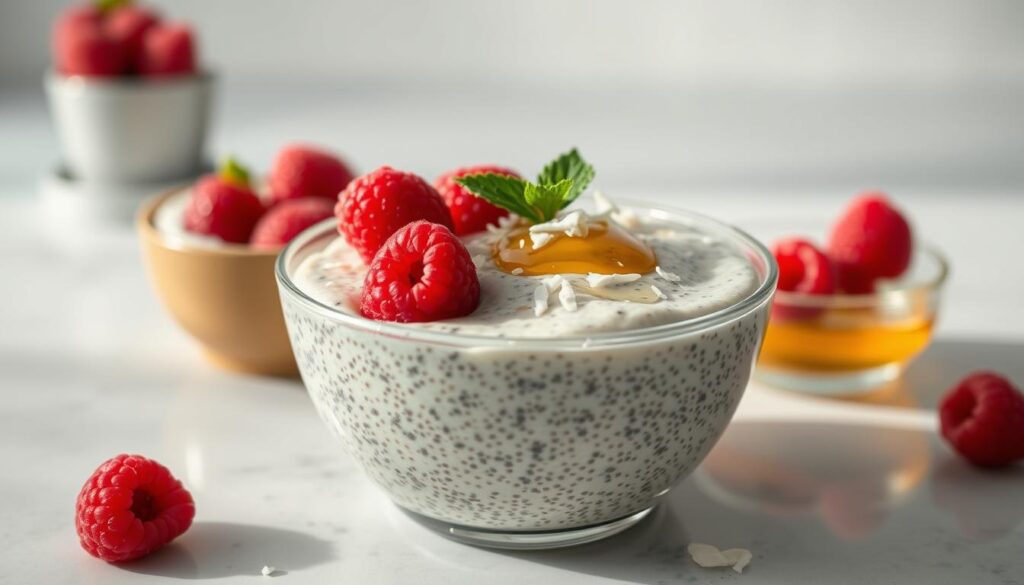 Chia seed pudding (low-carb, sugar-free)