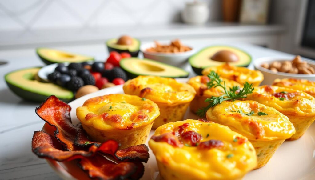 Keto egg muffins
