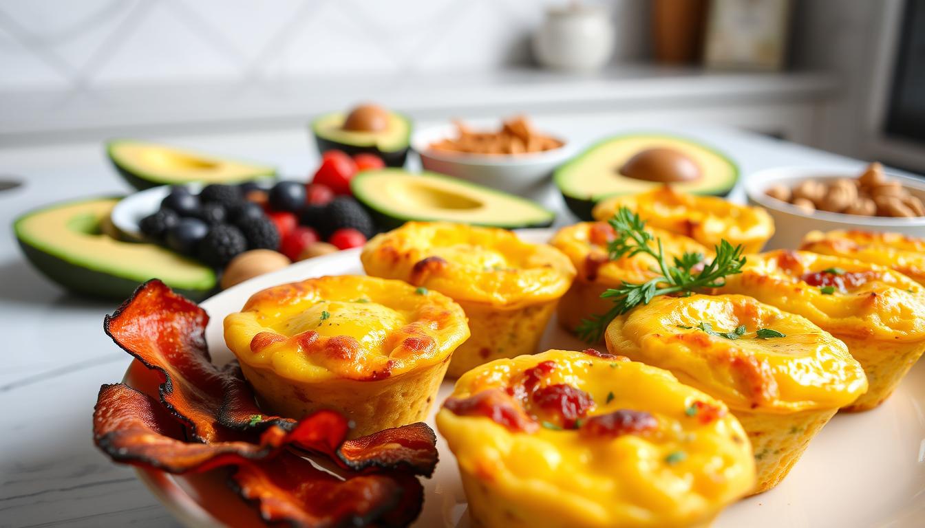 Keto egg muffins