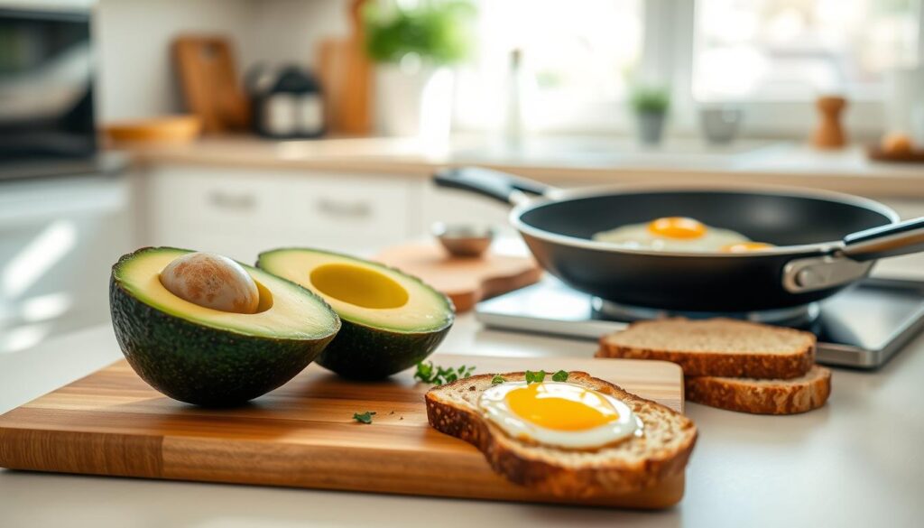 Quick avocado and eggs breakfast ideas