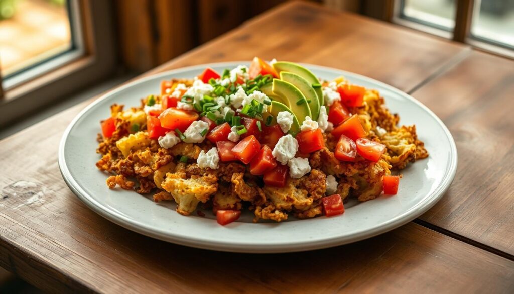 cauliflower hash browns breakfast ideas