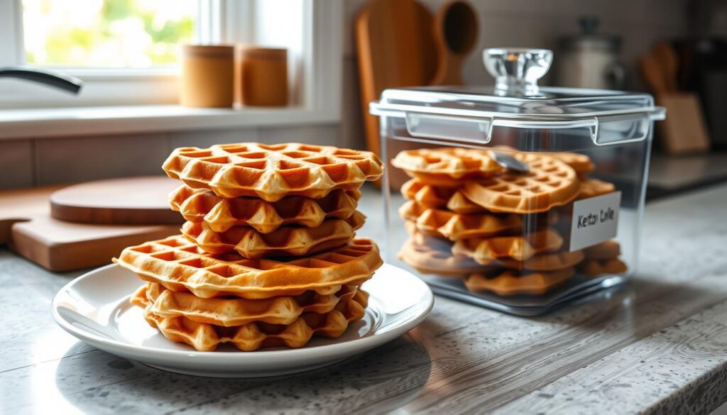 homemade waffles storage tips