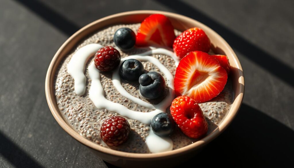 sugar-free chia seed pudding